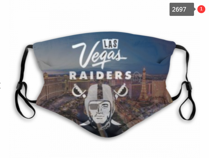 NFL Oakland Raiders #9 Dust mask with filter